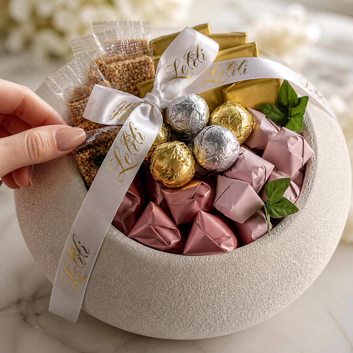 The "Silver Frost" Gourmet Bowl