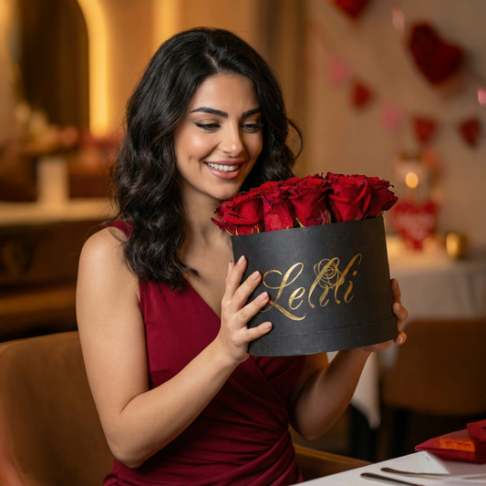 The "Classic Red" Signature Box (18 Roses)