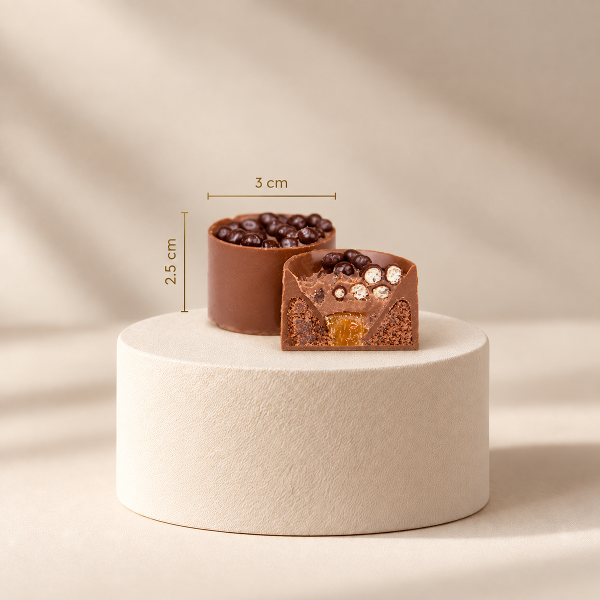 Chocolate Round Lulu