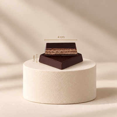 Chocolate Square Biscuit Dark