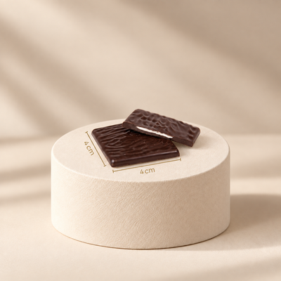 Chocolate Square with Mint Dark