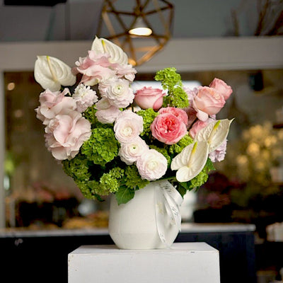 Colette - White Anthurium Vase