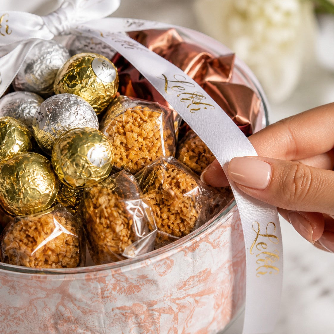 The Elegant Chocolate Vase