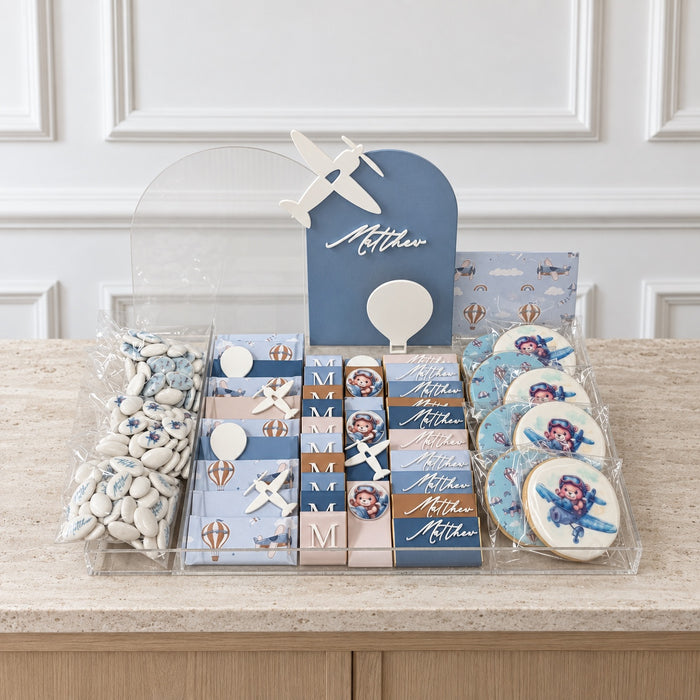 The First Flight Personalized Celebration Tray
