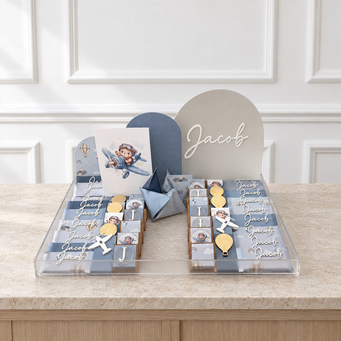 The Little Pilot Personalized Celebration Tray