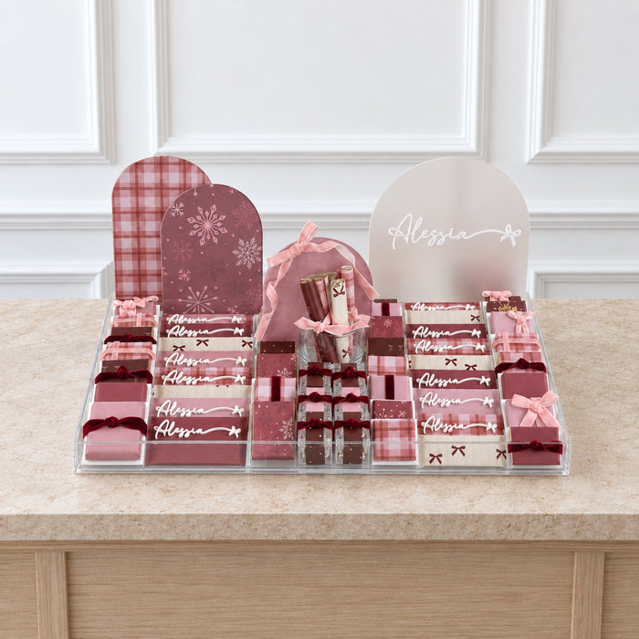 The Velvet Bow Personalized Celebration Tray