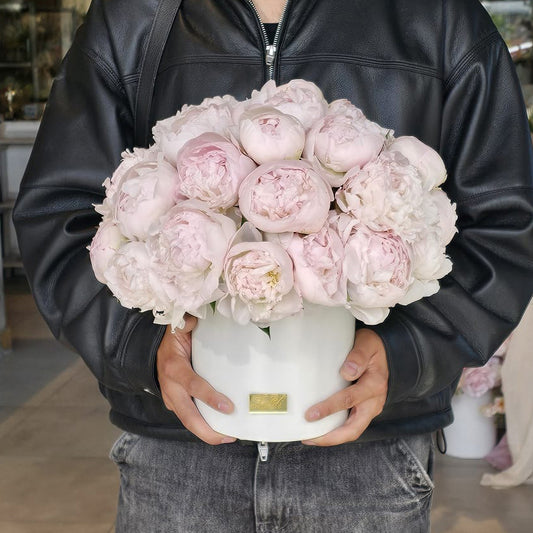 Peony Blush, Smooth Pot